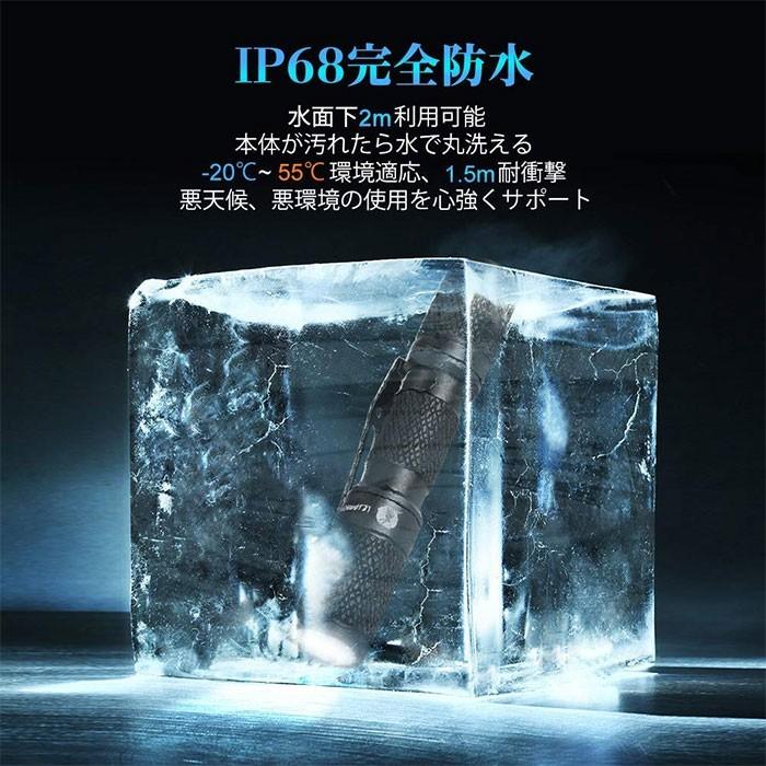 懐中電灯 LED 強力 電池式 ハンディライト 小型 防水 耐衝撃 防災 作業 ネックストラップ付 ルミントップ Tool AA 2.0 |  | 05