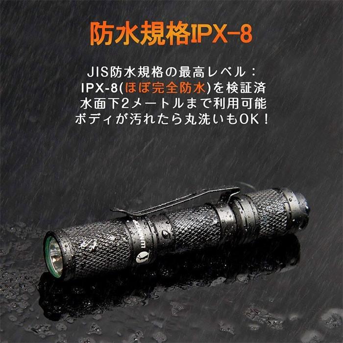 懐中電灯 ハンディライト ルミントップ Tool AAA CREE 3段階調光 LED  超小型　キーリング 防水 耐衝撃 防災 |  | 05