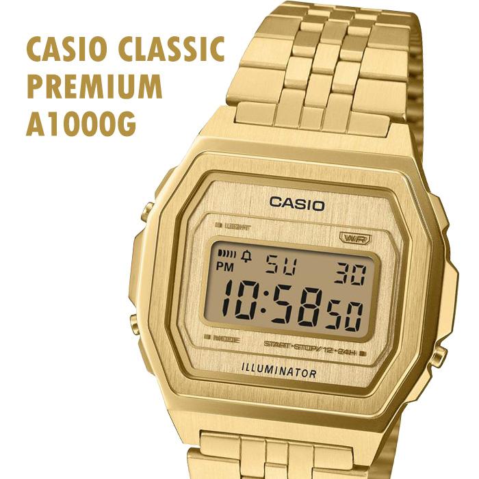 CASIO（カシオ） “Casio Cllassic PREMIUM” A1000G-9JF ゴールド