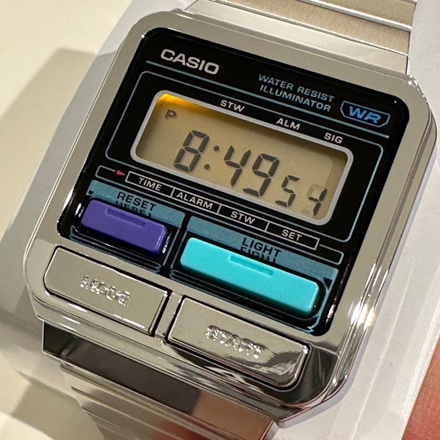 CASIO（カシオ） 国内正規保証 “STANDARD” A120WE-1AJF シルバー