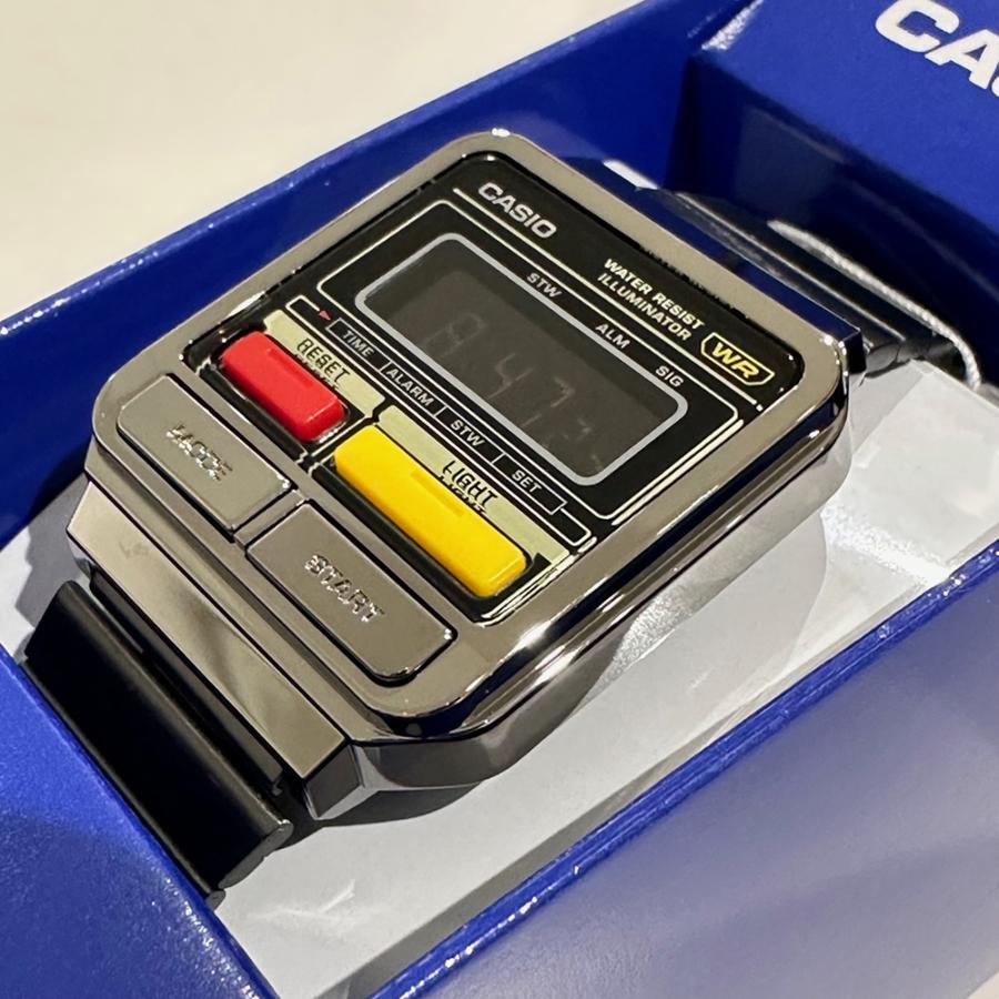 CASIO 国内正規保証 CASIO “STANDARD” A120WEGG-1BJF ガンメタ CASIO 国内正規保証 CASIO “STANDARD” A120WEGG-1BJF ガンメタ