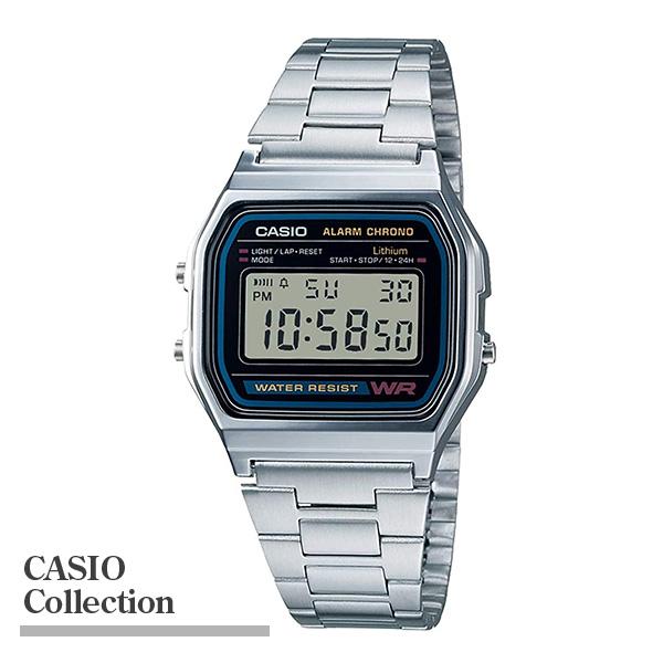 CASIO（カシオ） 国内正規保証 “STANDARD” A158WA-1JH シルバー カシオ