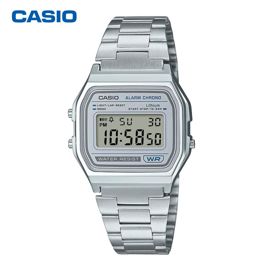 CASIO（カシオ） 国内正規保証 “CLASSIC” A158WEA-7JF シルバー 