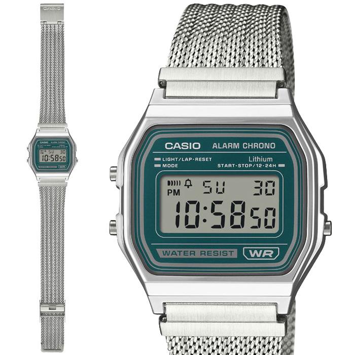 CASIO（カシオ） 国内正規保証 “CLASSIC” A158WEM-3JF シルバー