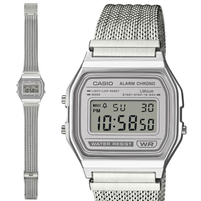 CASIO（カシオ） 国内正規保証 “CLASSIC” A158WEM-7JF シルバー