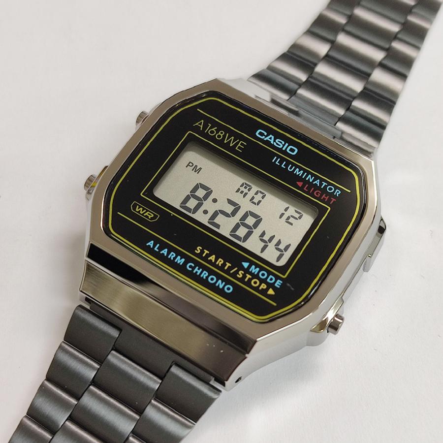 CASIO “Casio Classic” A168WEHB-1AJF シルバー/ブラック CASIO “Casio Classic” A168WEHB-1AJF シルバー/ブラック