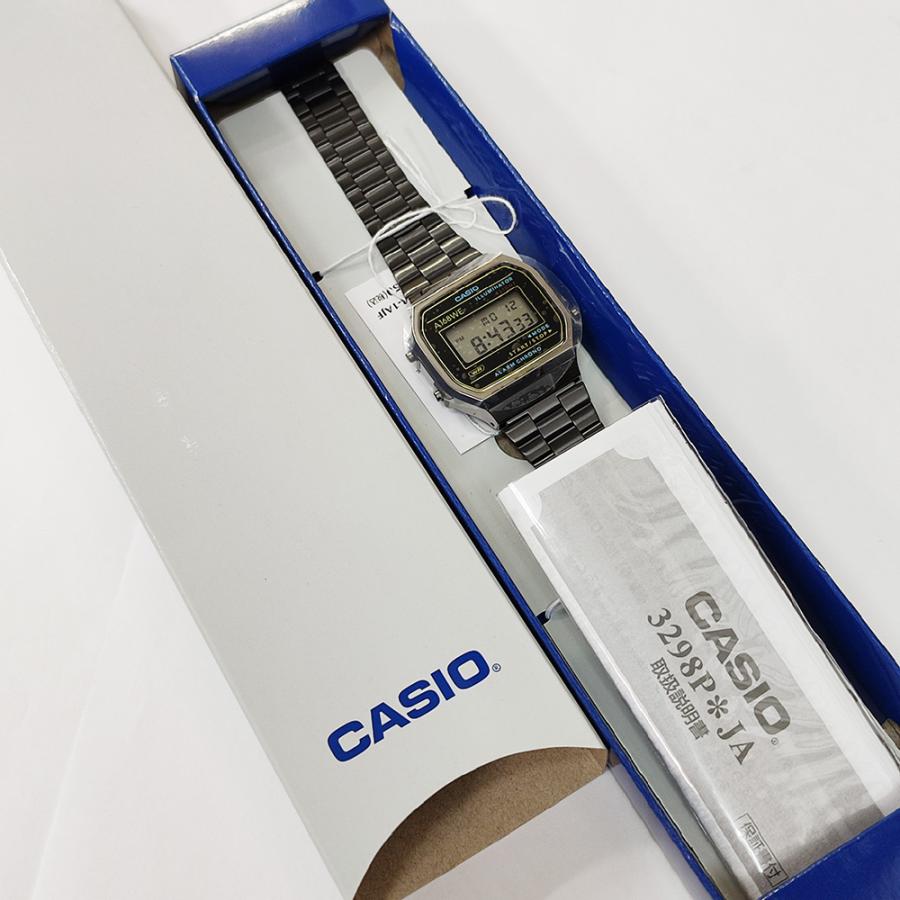 CASIO “Casio Classic” A168WEHB-1AJF シルバー/ブラック CASIO “Casio Classic” A168WEHB-1AJF シルバー/ブラック