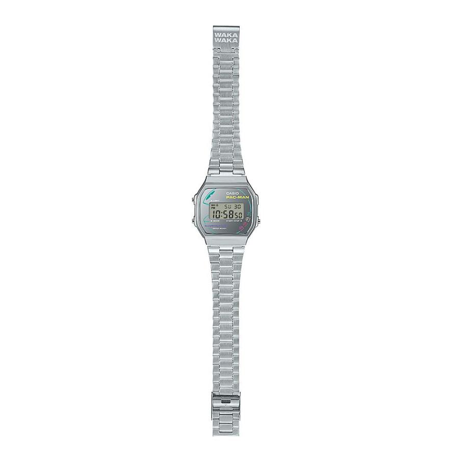 新品未使用品　CASIO パックマンコラボ A168WEPC-7AJR シルバー Classic Line カシオ クラシック パックマン コラボ A168WEPC