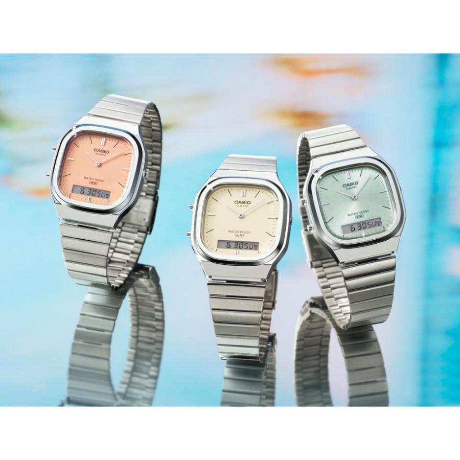 CASIO（カシオ） 国内正規保証 “CLASSIC” AQ-240E-4AJF シルバー