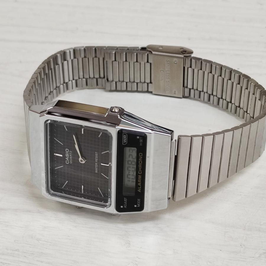 CASIO 国内正規保証 CASIO “STANDARD” AQ-800E-1AJF シルバー x CASIO 国内正規保証 CASIO “STANDARD” AQ-800E-1AJF シルバー x