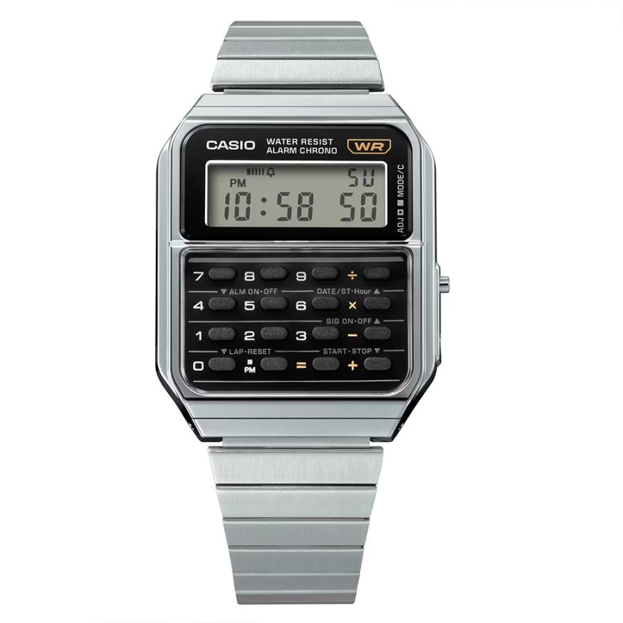 CASIO 国内正規保証 CASIO “STANDARD” CA-500WE-1AJF シルバー