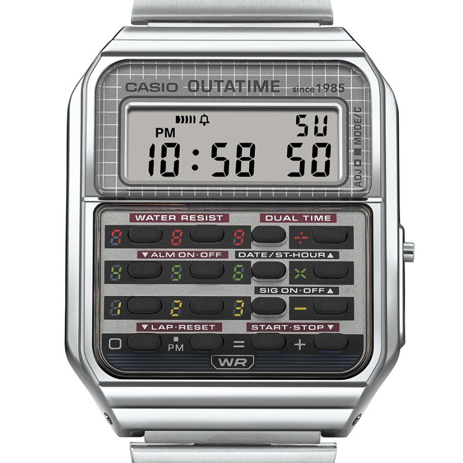 CASIO CA-500WEBF-1AJR バックトゥーザフューチャー　シルバー CASIO 【予約商品キャンセル不可】CASIO “CLASSIC” CA-500WEBF