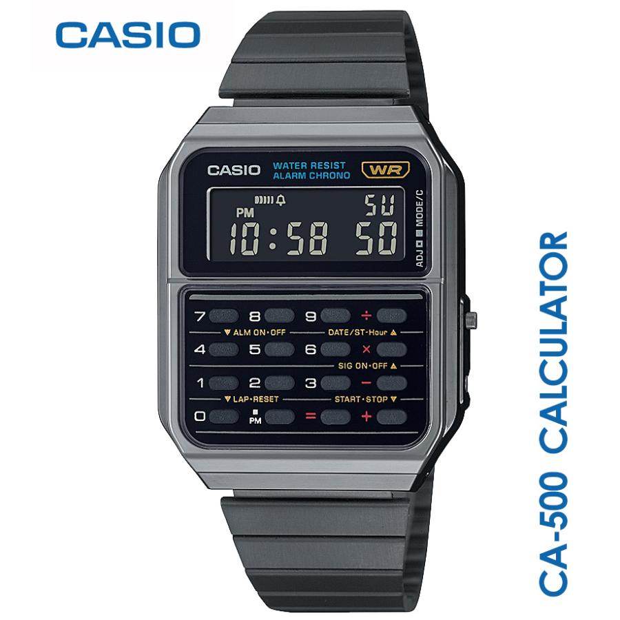 CASIO（カシオ） 国内正規保証 “STANDARD” CA-500WEGG-1BJF ガン