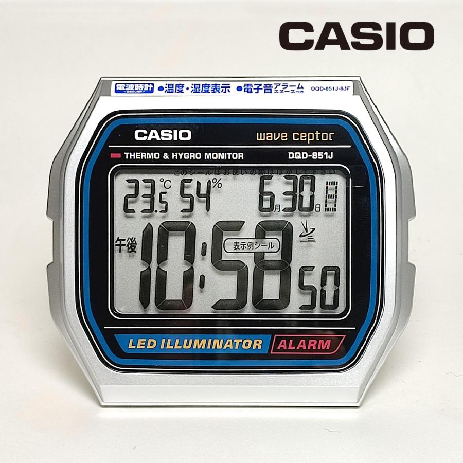 CASIO デジタル電波置時計 チープカシオ風 DQD-851J-8JF DQD-851J-8JF | CASIO