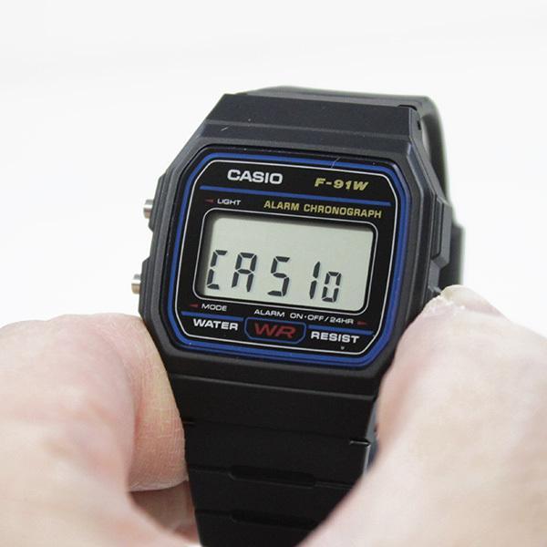 CASIO（カシオ） 国内正規保証 “Casio Classic” F-91WB-8AJF グレー