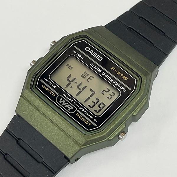 CASIO（カシオ） 国内正規保証 CASIO Collection F-91WM-3AJH カーキ
