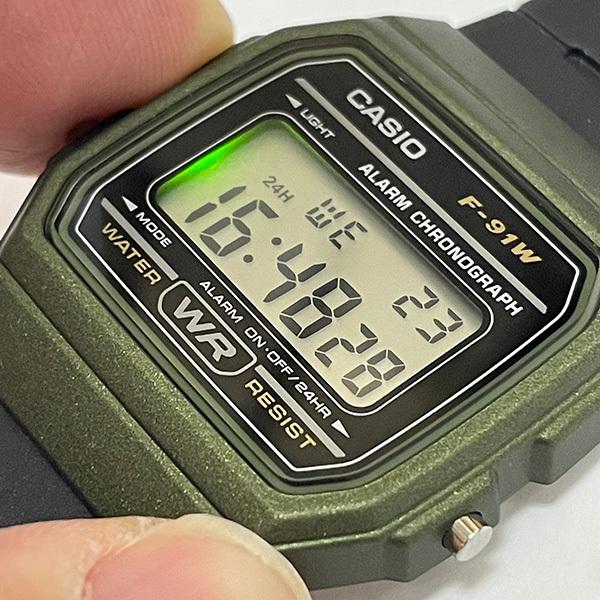 CASIO（カシオ） 国内正規保証 CASIO Collection F-91WM-3AJH カーキ