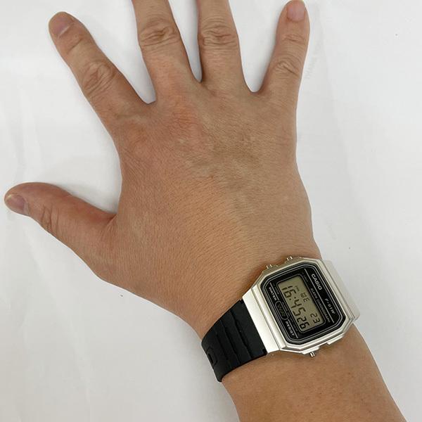 国内正規保証 CASIO Collection F-91WM-7AJH シルバー/ブラック  