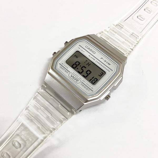 CASIO 国内正規保証 CASIO Collection F-91WS-7JH スケルトン