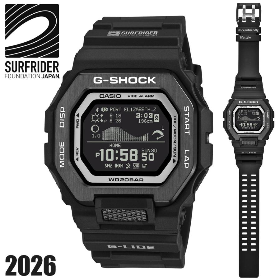 G-SHOCK CASIO “G-SHOCK” G-LIDE GBX-100SFJ-1JR SURFRIDER FOUNDATION