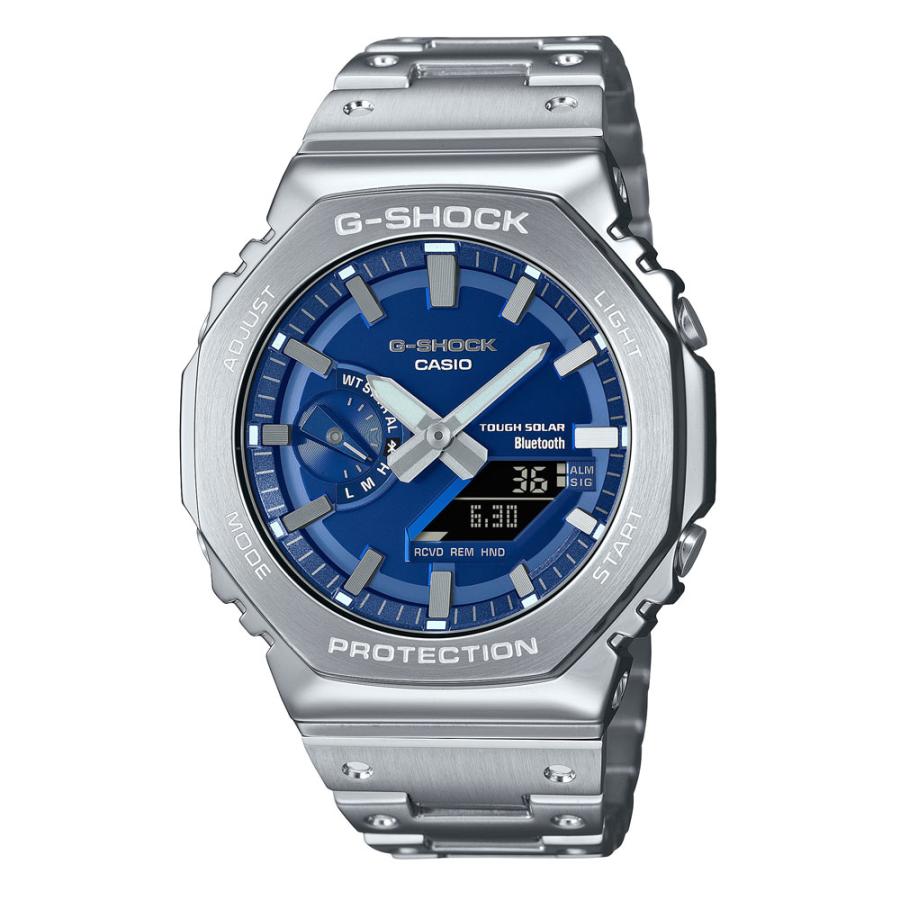 G-SHOCK CASIO “G-SHOCK” GM-B2100AD-2AJF メタリックブルー・フェイス シルバーフルメタル カシオ タフソーラー Bluetooth スクリューバック 国内正規品 : PGQ STORE - 通販 - Yahoo!ショッピング G-SHOCK CASIO “G-SHOCK” GM-B2100AD-2AJF メタリックブルー・フェイス シルバーフルメタル カシオ タフソーラー Bluetooth スクリューバック 国内正規品 : PGQ STORE - 通販 - Yahoo!ショッピング