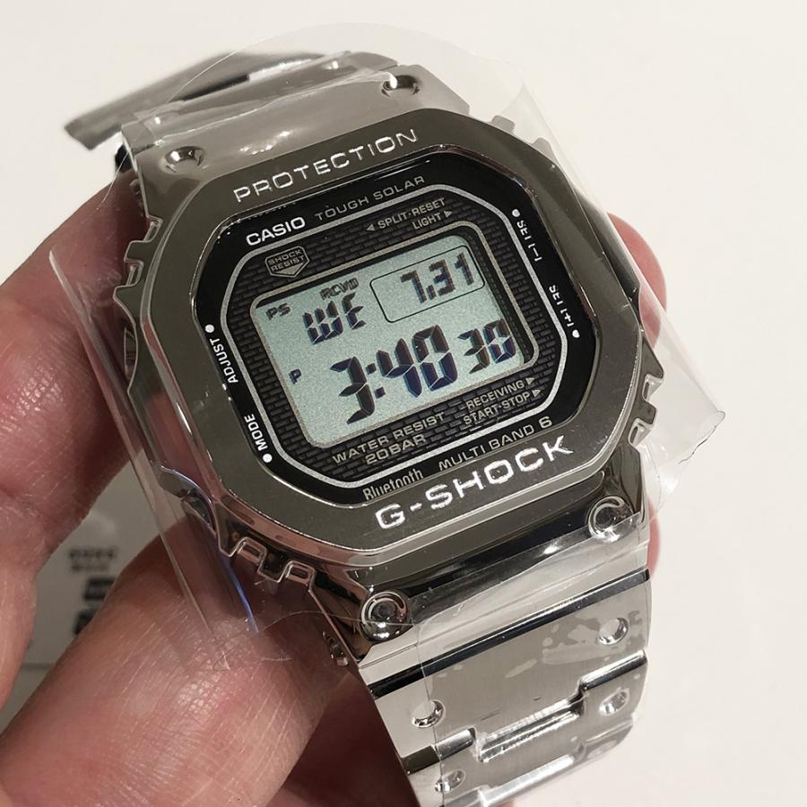 CASIO “G-SHOCK” GMW-B5000D-1JF シルバーフルメタル カシオ Gショック 