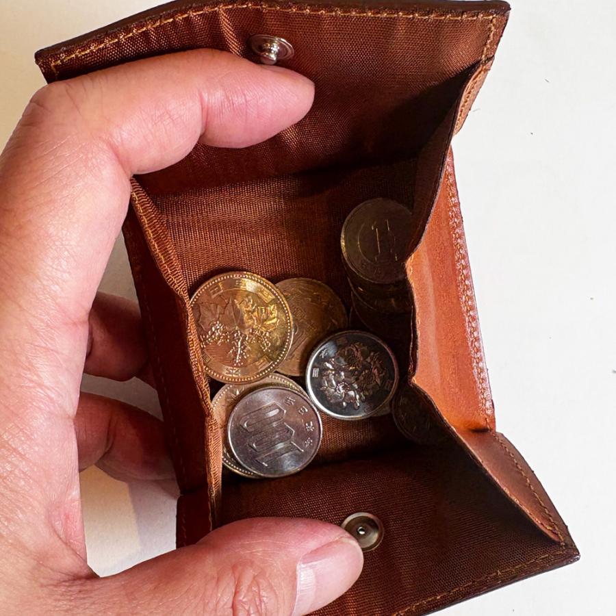 イ・メディチ　I MEDICI 313-Small coin box ブラック　コインウォレット　ベジタブルタンドレザー　イタリアンレザー イタリア製　小銭入れ　本革 |  | 07