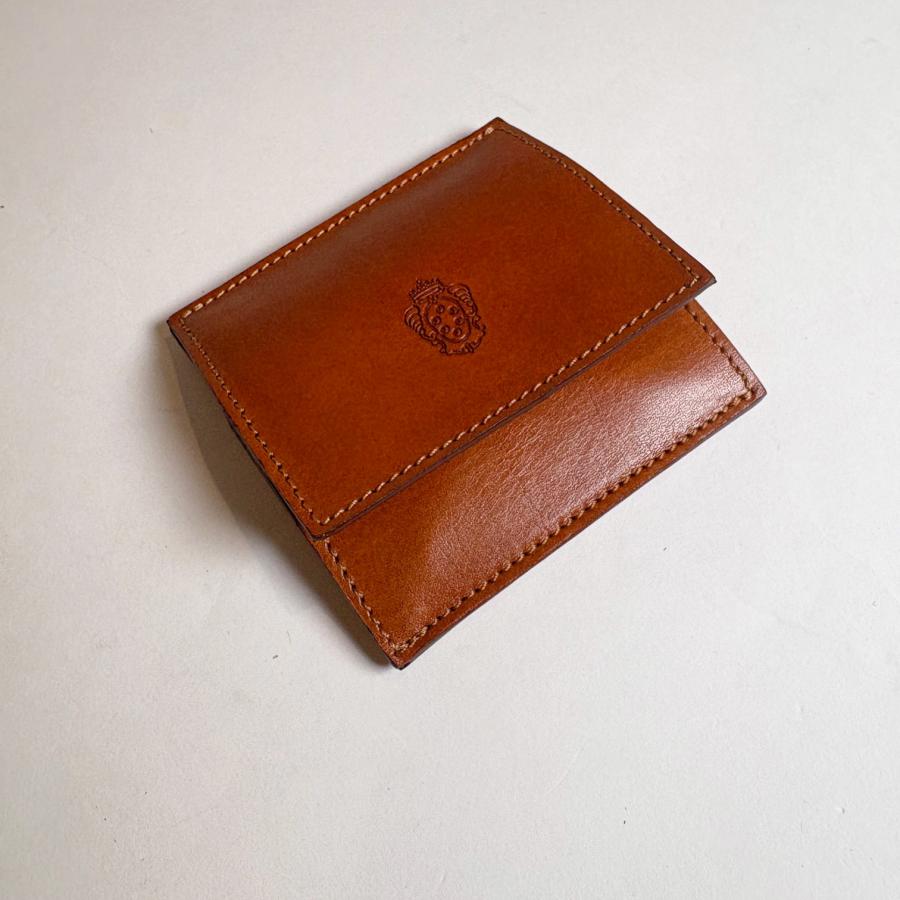 イ・メディチ　I MEDICI 313-Small coin box　ブラウン　コインウォレット　ベジタブルタンドレザー　イタリアンレザー イタリア製　小銭入れ　本革 |  | 02