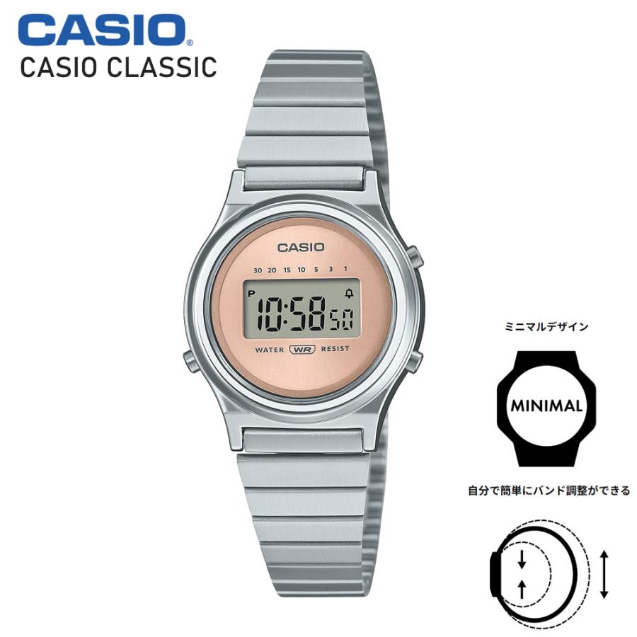 CASIO（カシオ） 国内正規保証 “CASIO CLASSIC” LA700WE-4AJF シルバー