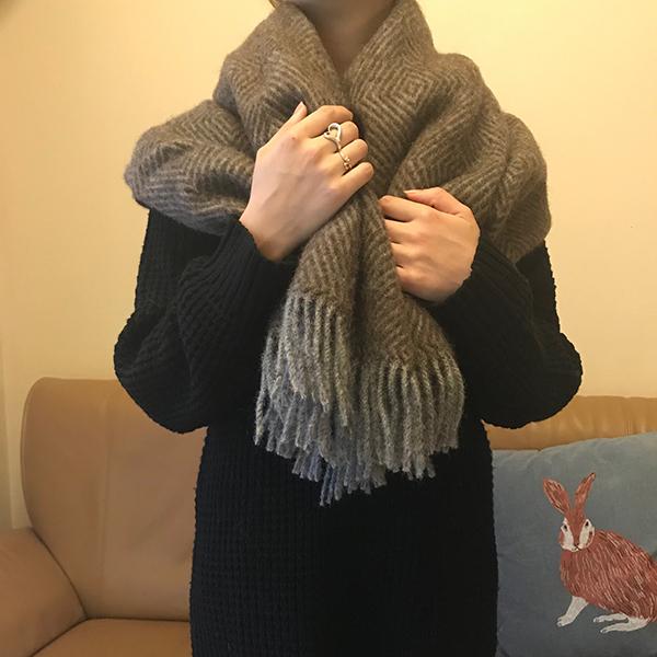 Silkeborg Plaids シルケボー Uldspinderi 