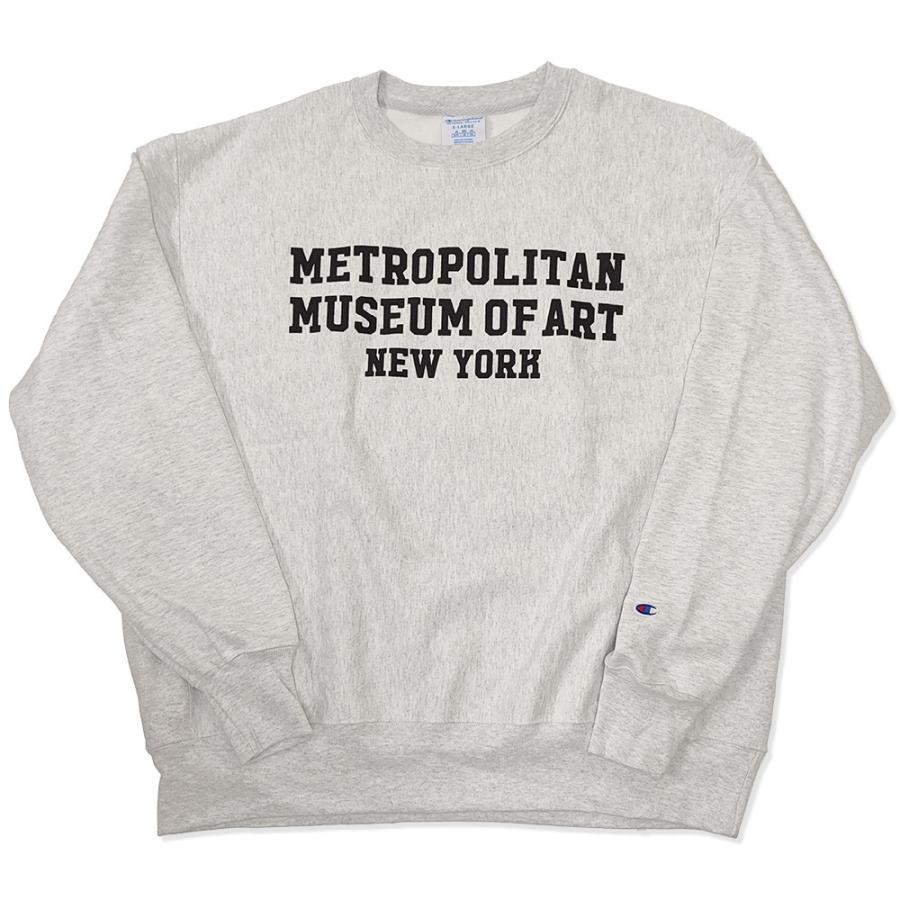 THE MET x CHAMPION REVERSE WEAVE CREW SWEAT チャンピオン リバース