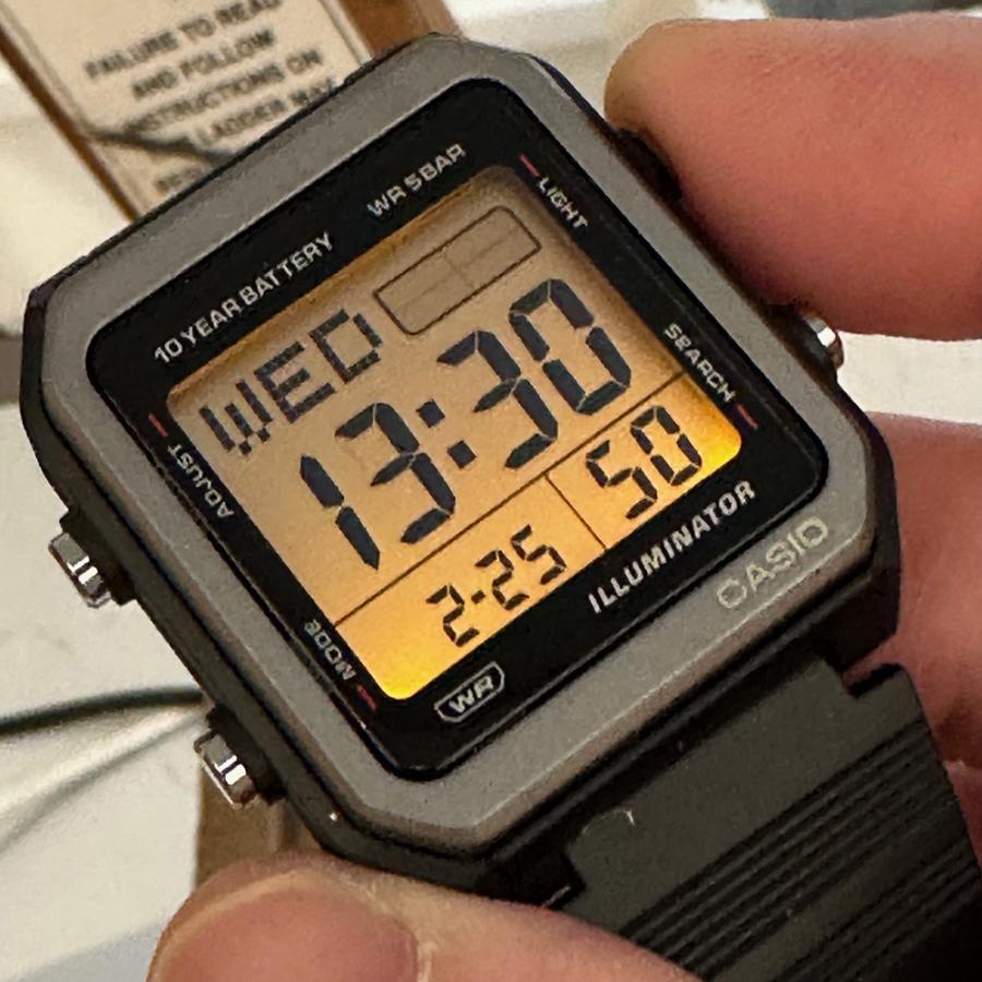 CASIO（カシオ） 国内正規保証 CASIO Collection STANDARD W-221H-1AJF