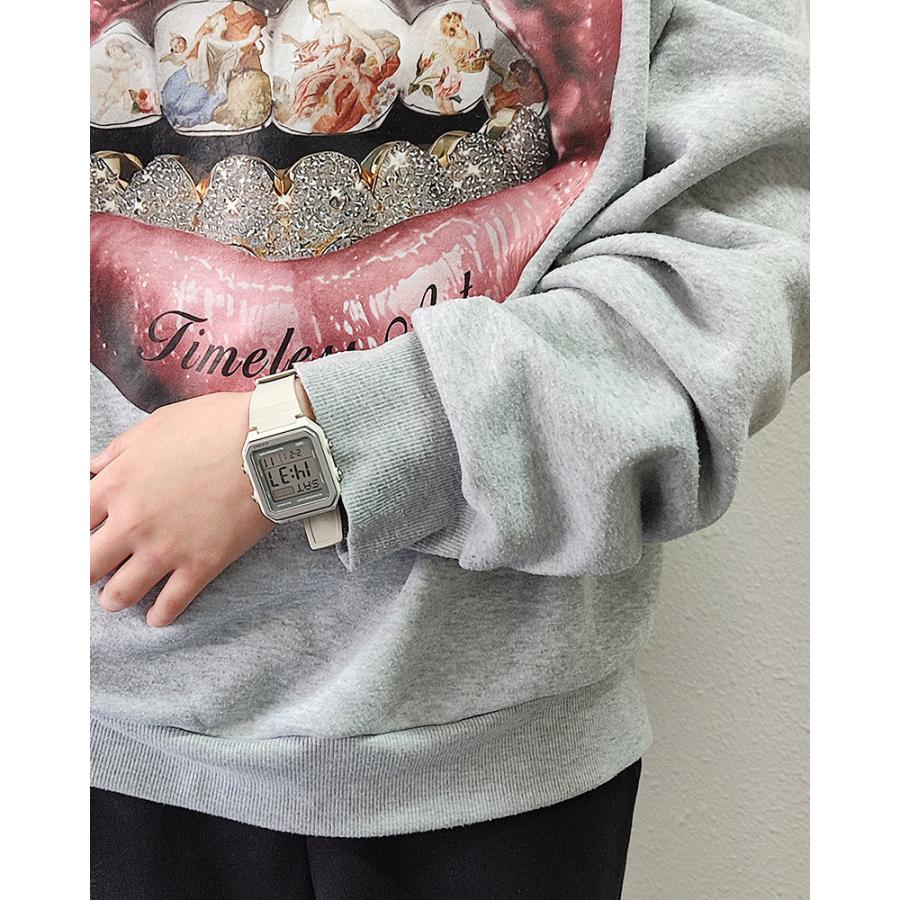 CASIO Collectionアイボリー W-221H-8AJF CASIO（カシオ） 国内正規保証 CASIO Collection STANDARD W-221H-8AJF