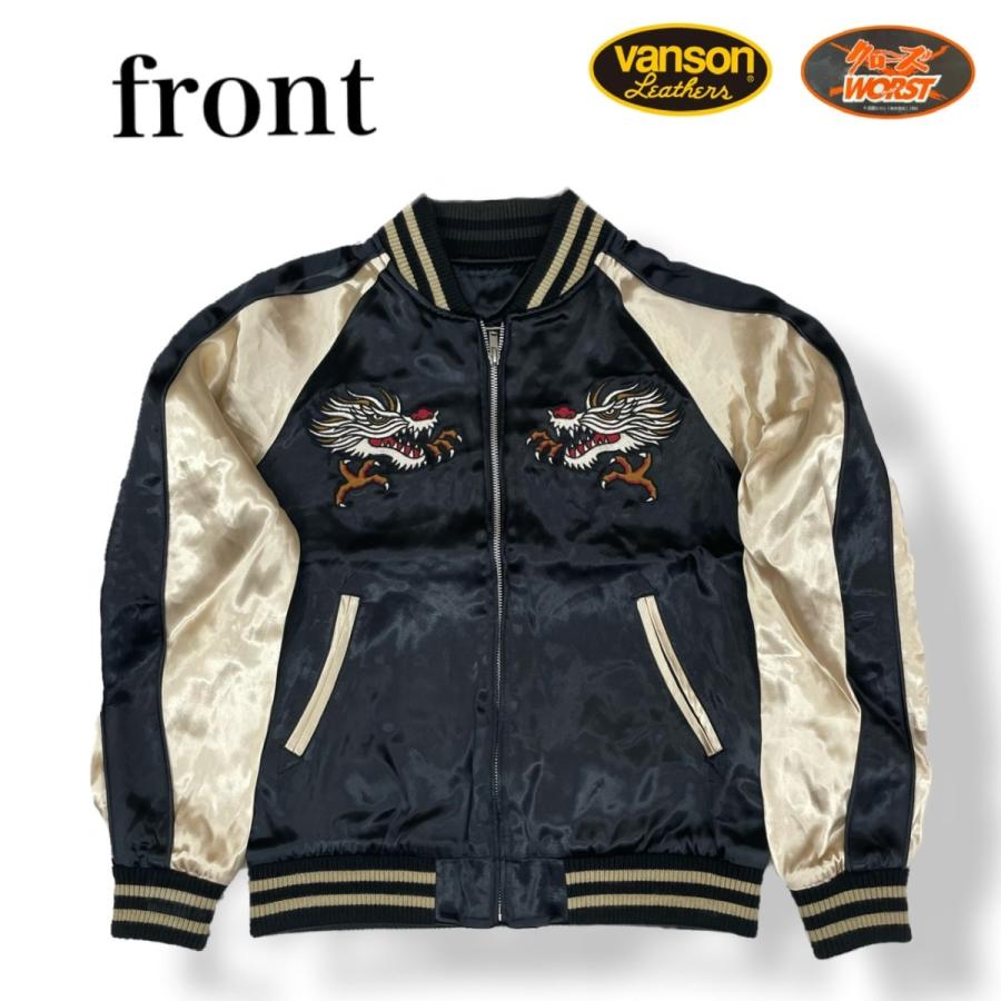 VANSON リバーシブルスカジャン VANSON×CROWS×WORST 武装戦線 VANSON リバーシブルスカジャン VANSON×CROWS×WORST 武装戦線