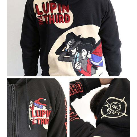 ルパン ルパン三世 次元大介 パーカー 裏毛パーカー バイク バイカー