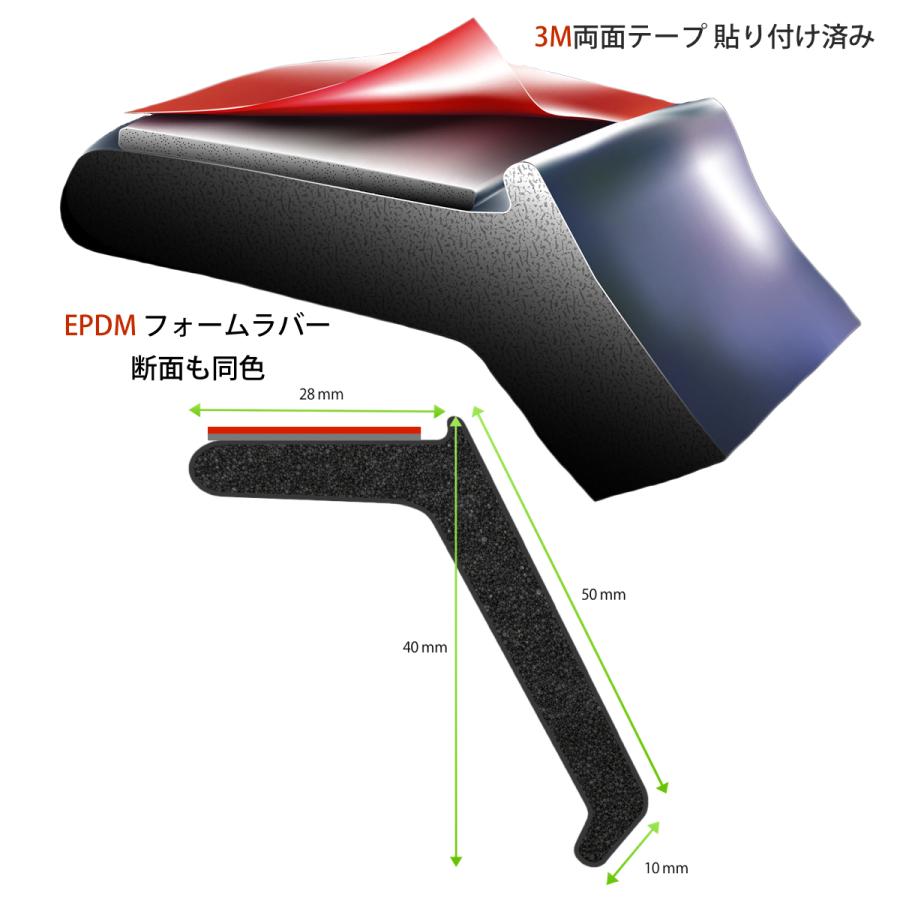エニーズ イージーフレア XL 約50mmワイド 汎用 オーバーフェンダー