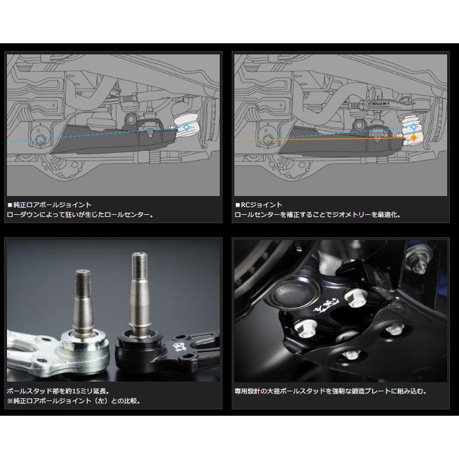 GENB（玄武） ハイエース用 RCジョイント B/E (2WD用) SAB01BH 1.5