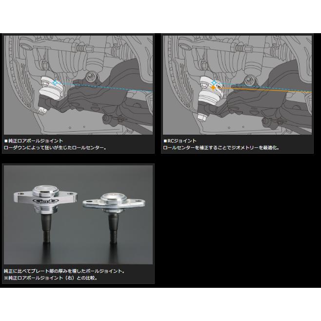 GENB（玄武） ハイエース用 RCジョイント (4WD用) SAB02H 1.5インチ