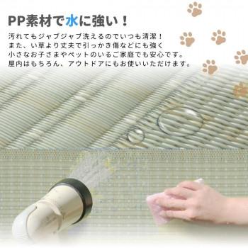 PP柄上敷 涼風(りょうふう) 江戸間6帖 12201260