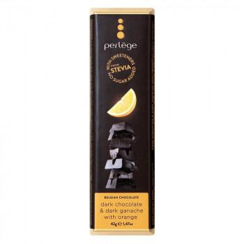 COMOLIFE コモライフ perlege(ペルレージュ) ステビア ダークチョコ＆オレンジガナッシュ 42g×15個セット (1403884) perlege(ペルレージュ) ステビア ダークチョコ＆オレンジガナッシュ