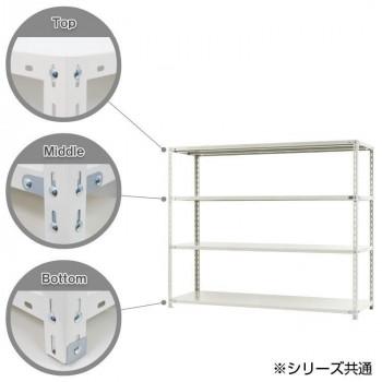 スチールラック NC1800-15 4段 間口1800×奥行450×高さ1500mm ブラックの画像