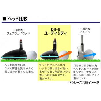 POWER BILT(パワービルト) サイテーションDH-U ユーティリティ U13 38度 右用(RH)_3
