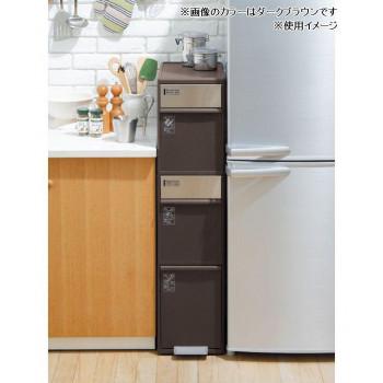 分別スイングステーション ワイド3段 BWP-12BS Wホワイト_2
