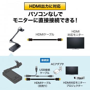 サンワサプライ USB書画カメラ CMS-V58BK_5
