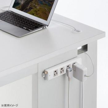 サンワサプライ 抜け止めタップ 3P 4個口 10m TAP-5431MGN2-10_3