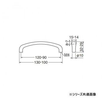 シロクマ インスパイアハンドル 120mm クローム HZ-61 : PHANTOMSTORE