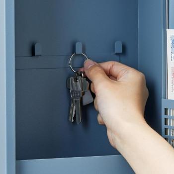 セトクラフト キーボックス ロッカー ブルーグレー S23-0551-BG