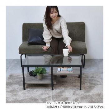 B.Bファニシング ガラスセンターテーブル Exie グレー ONTB0294MOGRY