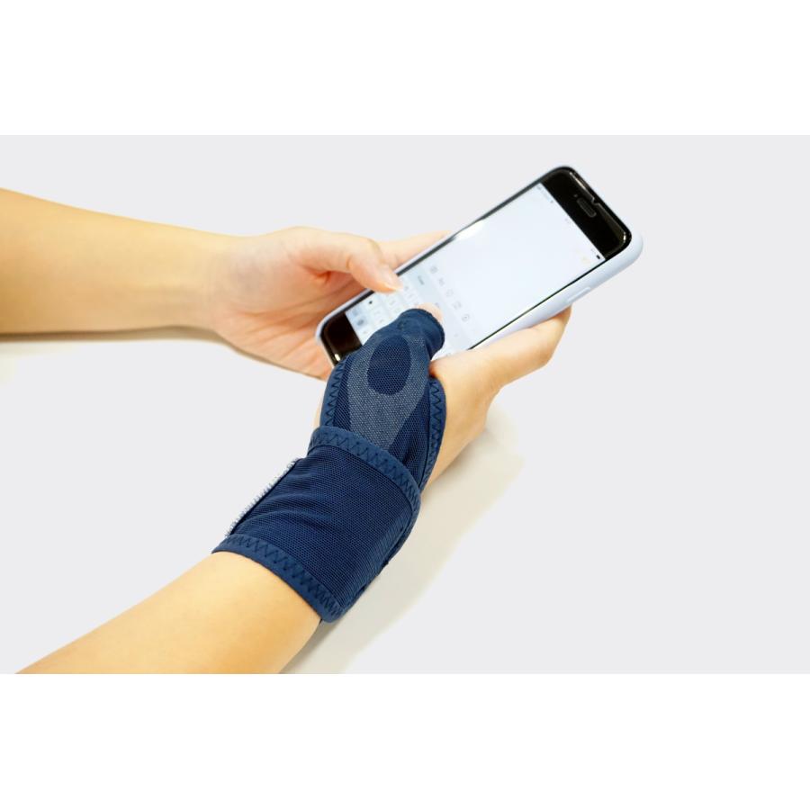 水仕事にも使えるメッシュの手首サポーター 手首用 サポーター メッシュ 親指 腱鞘炎 日本製 男女兼用 スポーツ トップマン | ブランド登録なし | 02