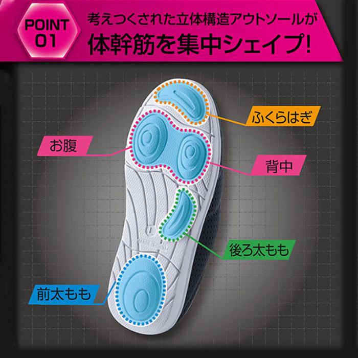 ダイエットスリッパ ダイエットシューズ 体幹トレーニング 【体幹筋